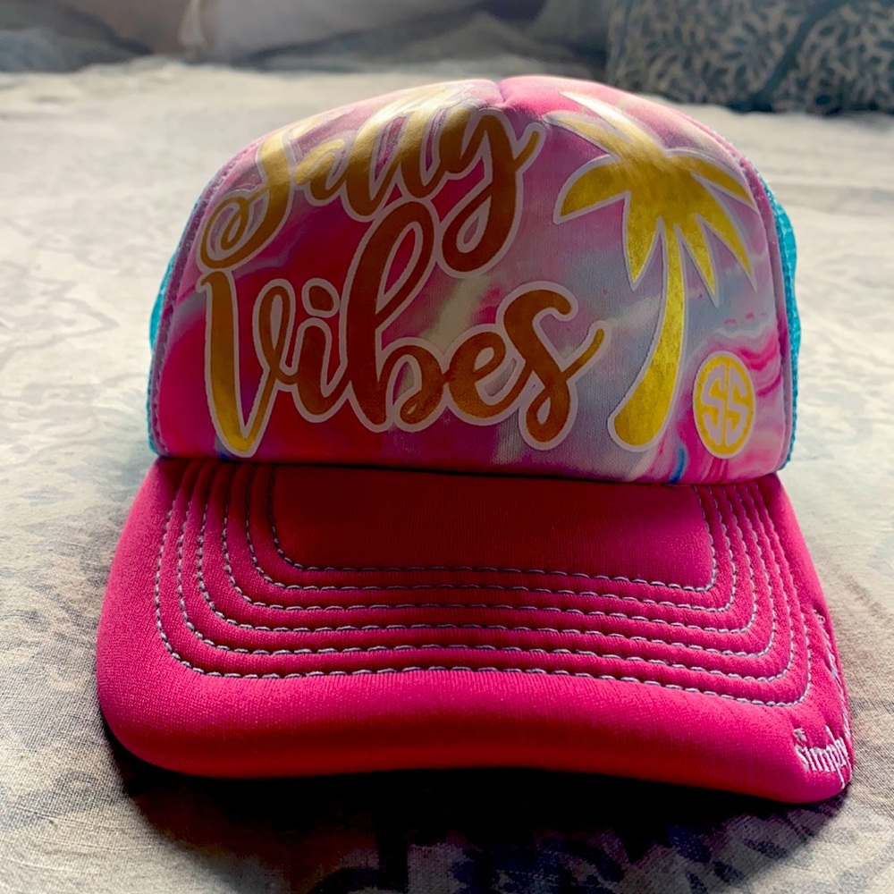 Darling SS adjustable hat! Beautiful colors!